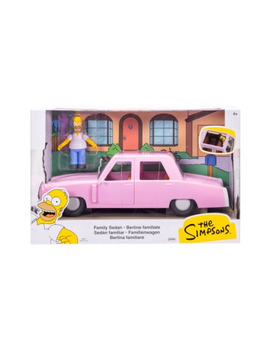 The Simpsons Berlina Familiare con Personaggio Homer JAK253514 Jakks Pacific | Futurartshop.com