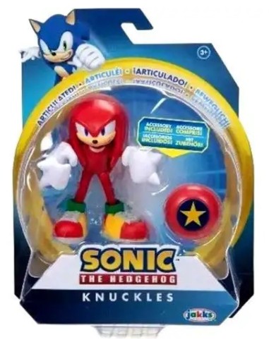 Sonic Knuckles 10 cm con Accessorio – Personaggio Articolato JAK41679 Jakks Pacific | Futurartshop.com