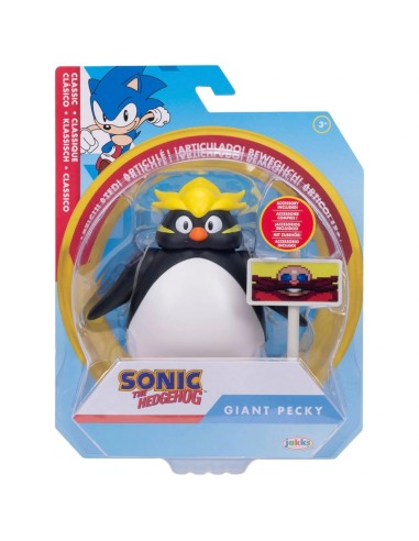 Sonic Giant Pecky 10 cm with Accessory – Articulated Figure JAK42845I Jakks Pacific | Futurartshop.com