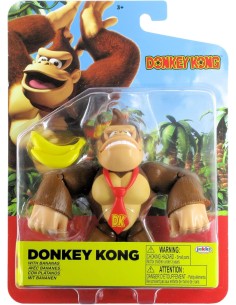 Nintendo Donkey Kong 10 cm con Banane – Action Figure JAK432954 Jakks Pacific | Futurartshop.com