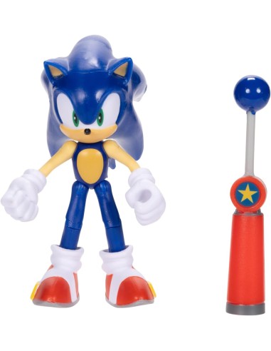 Sonic Personaggio 10 cm con Blue Checkpoint – Articolato JAK42194I Jakks Pacific | Futurartshop.com