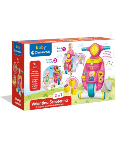 Valentina scooterina primi passi CLE17089 Clementoni | Futurartshop.com