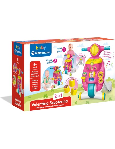 Valentina scooterina first steps CLE17089 Clementoni | Futurartshop.com