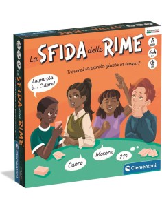 The Rhyme Challenge – Educational Language Game ITA CLE16664 Clementoni | Futurartshop.com