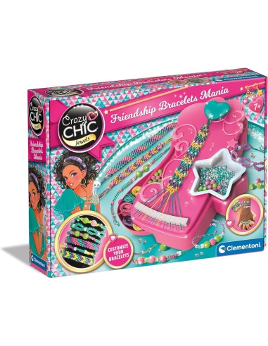 Crazy Chic Bracelets Mania – Creative Bracelet Kit CLE18785 Clementoni | Futurartshop.com
