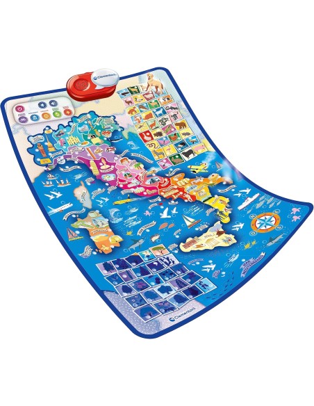 Sapientino Interactive Italy Map – Educational Talking Toy ITA CLE16445 Clementoni | Futurartshop.com