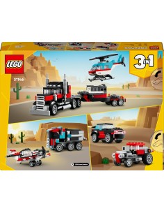 LEGO Creator 31146 Truck with Helicopter – 3in1 Toy Set LEG6465045 Lego | Futurartshop.com 2