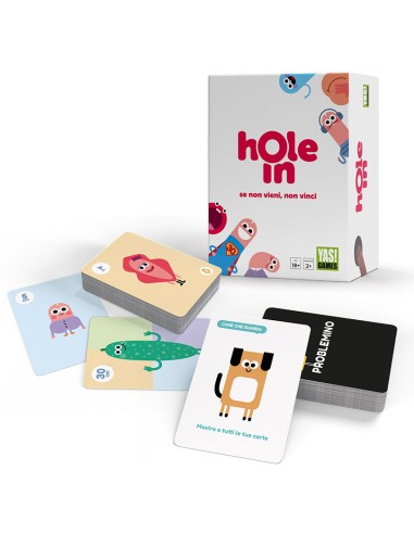 Hole In – Se Non Vieni Non Vinci – Gioco da Tavolo Party ROC21197025 Yas Games | Futurartshop.com