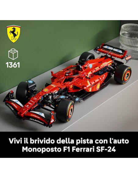 LEGO Technic 42207 Ferrari SF-24 – F1 Race Car Model LEG6526820 Lego | Futurartshop.com