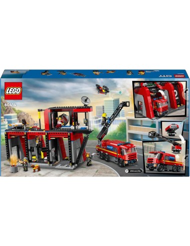 LEGO City 60414 Fire Station and Fire Truck LEG6470791 Lego | Futurartshop.com