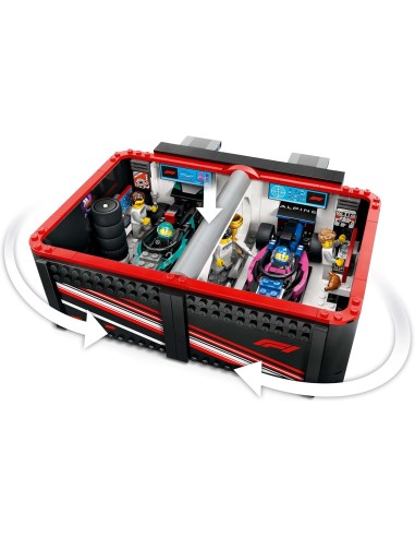 LEGO City 60444 Garage con Mercedes-AMG & Alpine F1 LEG6526270 Lego | Futurartshop.com