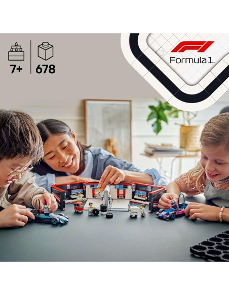 LEGO City 60444 Garage with Mercedes-AMG & Alpine F1 LEG6526270 Lego | Futurartshop.com