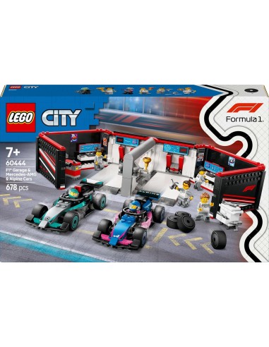 LEGO City 60444 Garage with Mercedes-AMG & Alpine F1 LEG6526270 Lego | Futurartshop.com