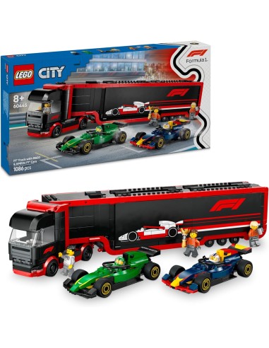 LEGO City 60445 Autotrasportatore F1 con RB20 & AMR24 LEG6526272 Lego | Futurartshop.com