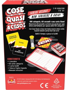 COSE QUASI A CASO – Family & Kids Party Board Game 10+ ITA GOL934375 Goliath | Futurartshop.com 2