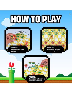 Super Mario Checkers – Classic Board Game for Kids & Families GOL932976 Goliath | Futurartshop.com 2