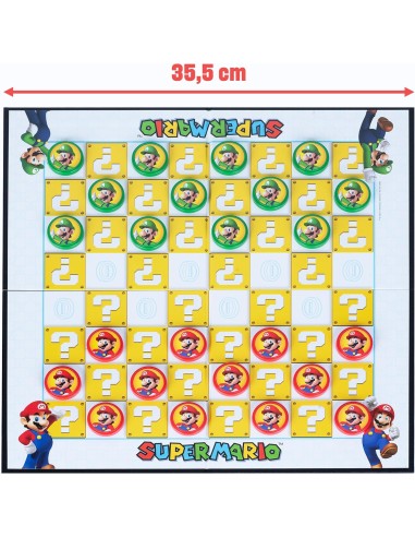 Dama Super Mario – Gioco da Tavolo Classico per Bambini e Famiglie GOL932976 Goliath | Futurartshop.com