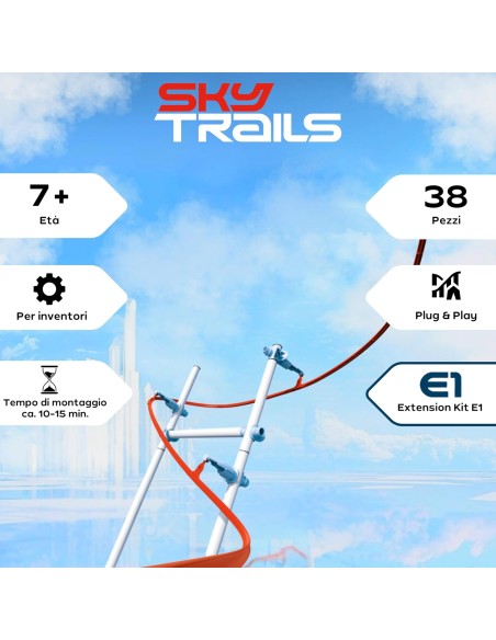 Sky Trails 71975 Construction Pack – Set Espansione PLA71975 Playmobil | Futurartshop.com