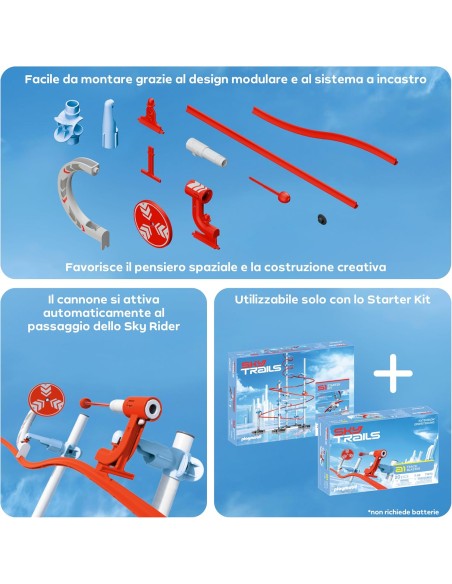 Sky Trails 71973 Track Blaster – Expansion Set PLA71973 Playmobil | Futurartshop.com