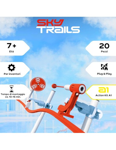 Sky Trails 71973 Track Blaster – Expansion Set PLA71973 Playmobil | Futurartshop.com