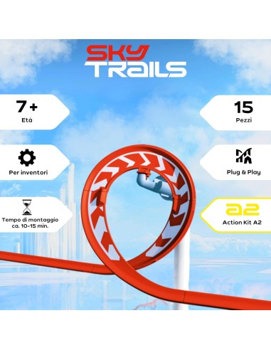 Sky Trails 71972 Looping – Set Espansione Pista PLA71972 Playmobil | Futurartshop.com