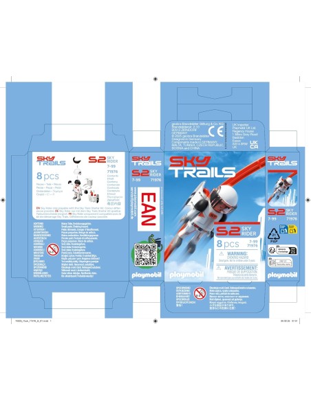 Sky Trails 71976 Sky Rider – Air Racing Vehicle PLA71976 Playmobil | Futurartshop.com