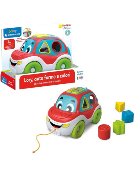 Lor auto cars with shapes early childhood game CLE17774 Clementoni | Futurartshop.com