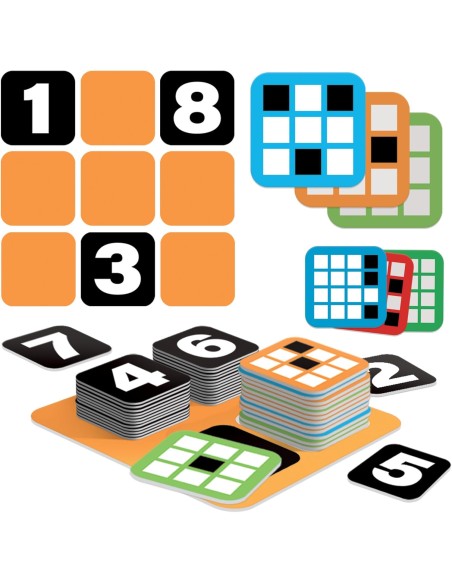 Ludic Memorix – Gioco Allenamento Memoria Breve e Lungo Termine HEAIT61947 Headu | Futurartshop.com