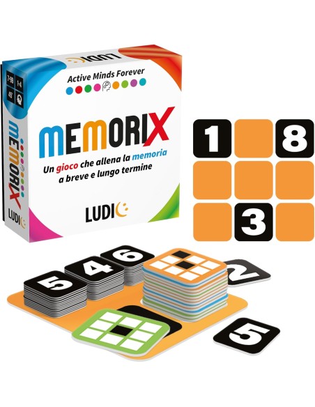 Ludic Memorix – Game to Train Short & Long-Term Memory ITA HEAIT61947 Headu | Futurartshop.com