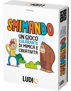 Ludic Smimando – Gioco da Tavolo con Mimo e Divertimento HEAI27583 Headu | Futurartshop.com