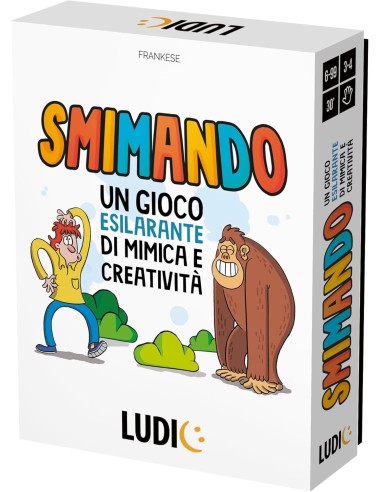 Ludic Smimando – Fun Charades Family Board Game ITA HEAI27583 Headu | Futurartshop.com