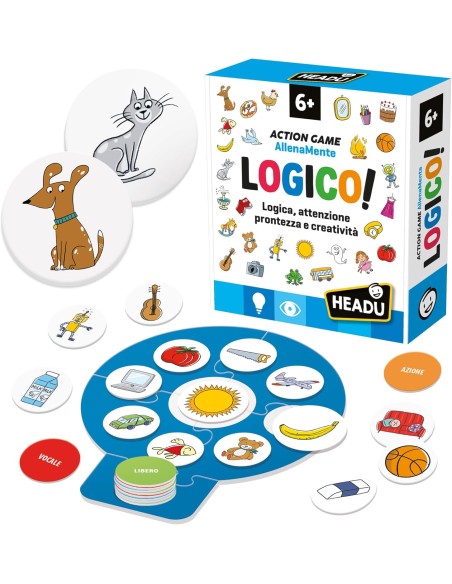 Logico Action Game – Educational Logic & Action Game HEAIT61060 Headu | Futurartshop.com