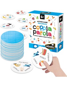Coppia Parole – Action Game Educativo di Linguaggio HEAIT61053 Headu | Futurartshop.com