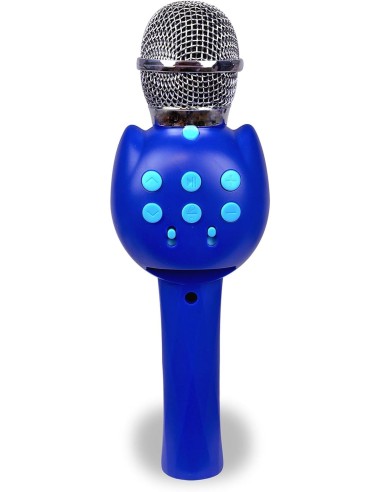 Microfono Blu wireless con funzione karaoke – Giocattolo musicale per bambini ICA412820 Bontempi | Futurartshop.com