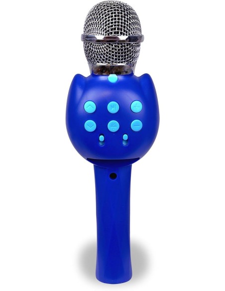 Microfono Blu wireless con funzione karaoke – Giocattolo musicale per bambini ICA412820 Bontempi | Futurartshop.com