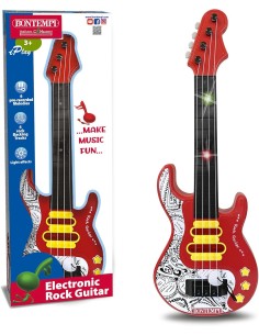 Electronic Guitar for Kids 50 cm with Light Effects – Musical Toy ICA241110 Bontempi | Futurartshop.com 2