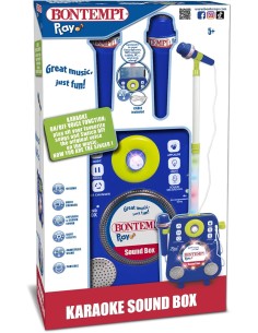 Sound Box for Children with 2 Microphones BIM425030 Bontempi | Futurartshop.com