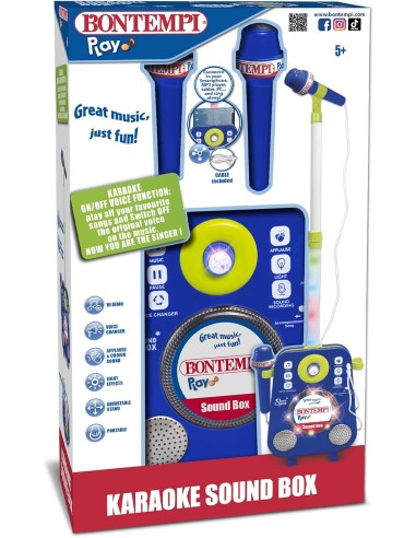Sound Box for Children with 2 Microphones BIM425030 Bontempi | Futurartshop.com