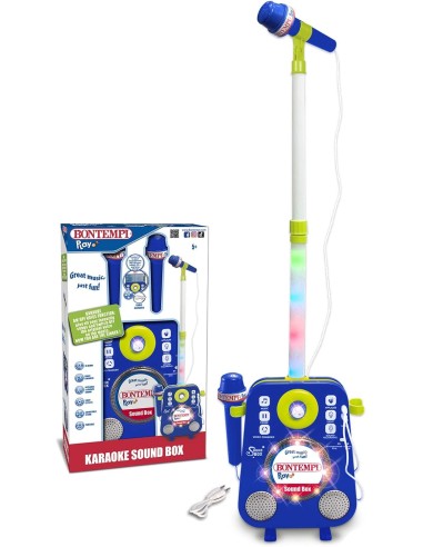 Sound Box for Children with 2 Microphones BIM425030 Bontempi | Futurartshop.com