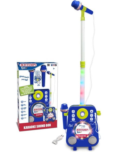 Sound Box per Bambini con 2 Microfoni BIM425030 Bontempi | Futurartshop.com
