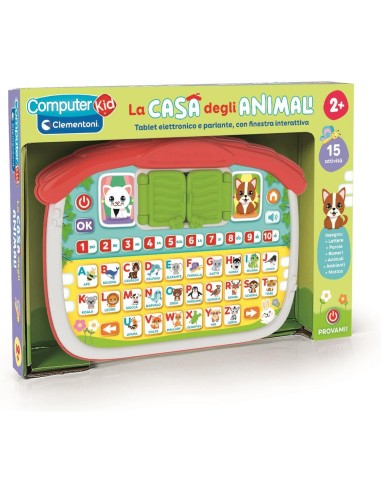 La Casetta degli Animali – Gioco educativo prima infanzia con forme e colori CLE16490 Clementoni | Futurartshop.com