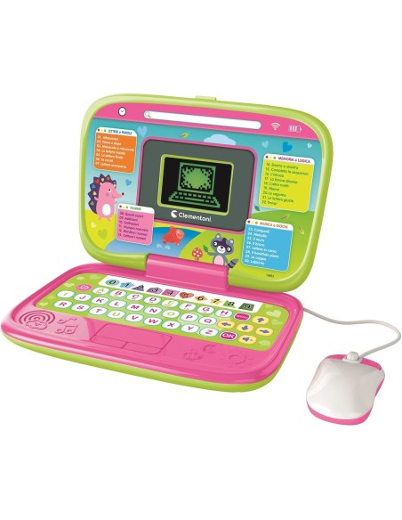My First Computer – Smart Start Laptop Pink – Educational Toy for Kids CLE16883 Clementoni | Futurartshop.com