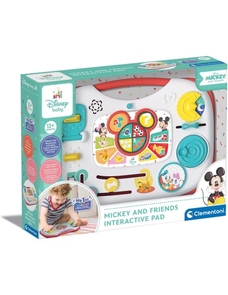 Disney Mickey Mouse Interactive Pad – Educational Electronic Toy for Kids CLE17890 Clementoni | Futurartshop.com