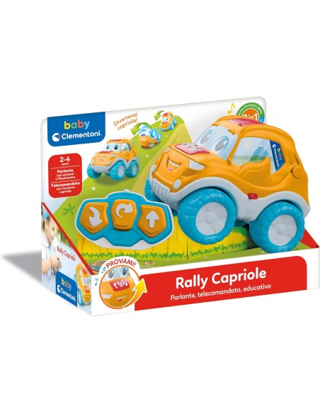 Baby Rally Car with Somersaults – Interactive Toy Car for Toddlers CLE17996 Clementoni | Futurartshop.com