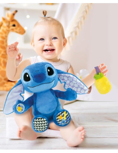 Disney Stitch Peluche Musicale Call & Play – Giocattolo interattivo per bambini CLE17987 Clementoni | Futurartshop.com