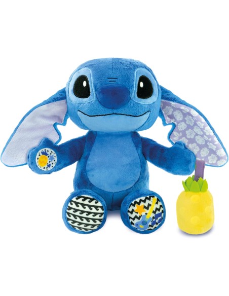 Disney Stitch Peluche Musicale Call & Play – Giocattolo interattivo per bambini CLE17987 Clementoni | Futurartshop.com