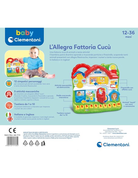 funny farm cuckoo CLE17135 Clementoni | Futurartshop.com