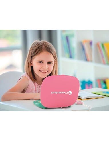 My First Computer Pink with Mouse – Educational Electronic Toy for Kids CLE16657 Clementoni | Futurartshop.com