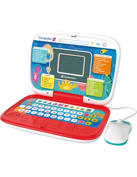 Computer Kid Smart Start Laptop – Gioco educativo elettronico per bambini CLE16482 Clementoni | Futurartshop.com