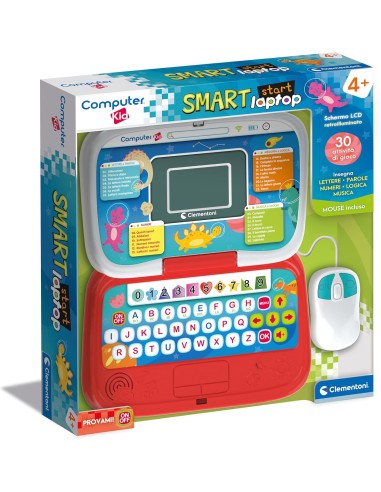 Computer Kid Smart Start Laptop – Gioco educativo elettronico per bambini CLE16482 Clementoni | Futurartshop.com